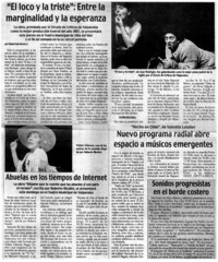 El loco y la triste": entre la marginalidad y la esperanza