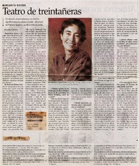 Teatro de treintañeras [entrevistas]