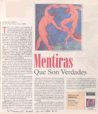 Mentiras que son verdades