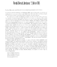 Carlos Morand, novelista de la necesidad innecesaria