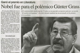 Nobel fue para el polémico Günter Grass.