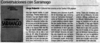 Conversaciones con Saramago.