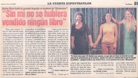 "Sin mí no se hubiera vendido ningún libro" [entrevistas]