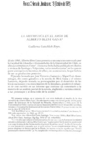 La aritmética en el amor de Alberto Blest Gana