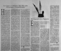 Los ciegos y el elefante: Algo más sobre psicoterapia y farmacoterapia