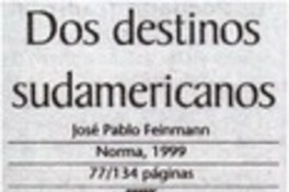 Dos destinos sudamericanos