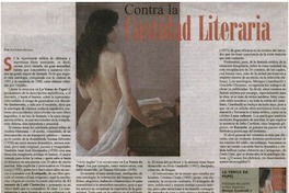 Contra la castidad literaria