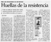 Huellas de la resistencia