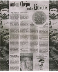 Anton Chejov en los kioscos.