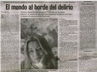 El mundo al borde del delirio [entrevistas]