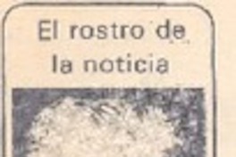 El rostro de la noticia