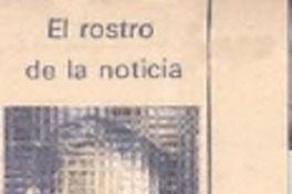 El rostro de la noticia