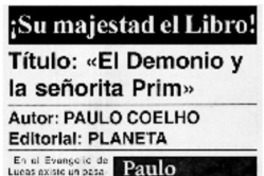 El demonio y la señorita Prym