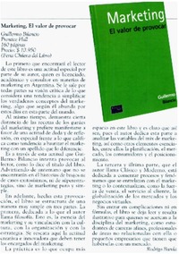 Marketing, el valor de provocar