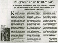 El ejército de un hombre solo