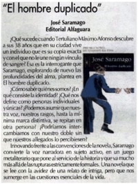 El hombre duplicado".