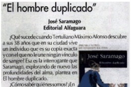 El hombre duplicado".