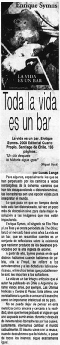 Toda la vida es un bar