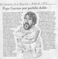 Pepe Cuevas por partida doble