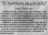 El hombre duplicado".