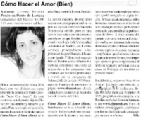 Cómo hacer el amor (bien)