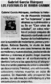 Los Funerales de Mamá Grande.