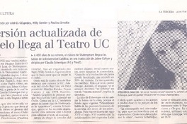 Versión actualizada de Otelo llega al Teatro UC