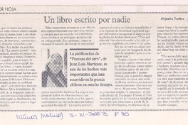 Un libro escrito por nadie