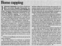 Homo zapping