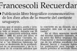 De Serrat a Francescoli recuerdan a Zitarrosa