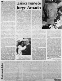 La única muerte de Jorge Amado