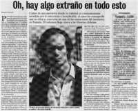 Oh, hay algo extraño en todo esto