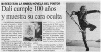 Dalí cumple 100 años y muestra su cara oculta