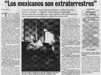 Los mexicanos sos extraterrestres