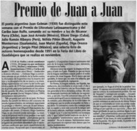 Premio de Juan a Juan