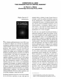 The changing face of Central Banking