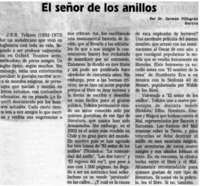 El señor de los anillos