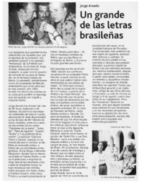 Un grande de las letras brasileñas