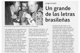 Un grande de las letras brasileñas