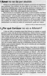¿Por qué Cortázar no vio a Alfonsín?