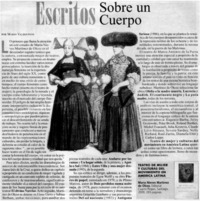 Escritos sobre un cuerpo