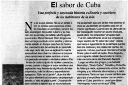 El sabor de Cuba
