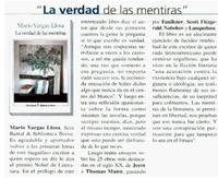 La verdad de las mentiras"