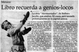 Libro recuerda a genios-locos.