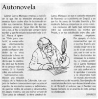 Autonovela