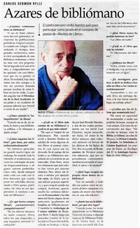 Azares de bibliómano