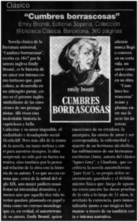 Cumbres borrascosas".