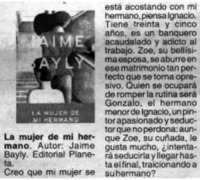 La mujer de mi hermano.