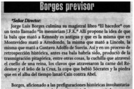 Borges previsor