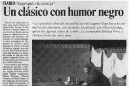 Un clásico con humor negro